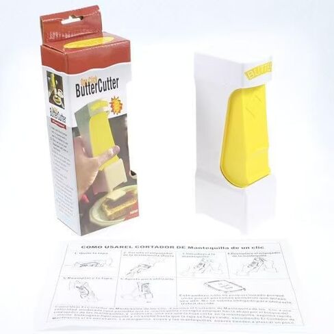 Kitchen Butter Dish Plastic - Efficient and Easy to Use (8" x 3" x 2.17"in) in Saudi Arabia