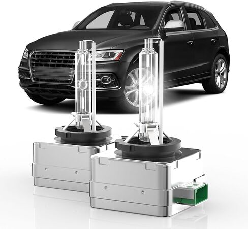 مناسب لمصابيح لينكولن نافيجيتور D3S HID زينون الأمامية لعام 2007-2018، سطوع 350%، لمبة إضاءة عالية منخفضة الشعاع، 6000 كلفن أبيض ساطع بارد، Plug-N-Play، من 2 in Kuwait