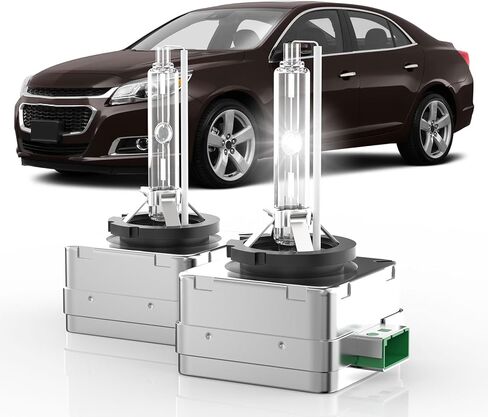 مناسب لمصابيح لينكولن نافيجيتور D3S HID زينون الأمامية لعام 2007-2018، سطوع 350%، لمبة إضاءة عالية منخفضة الشعاع، 6000 كلفن أبيض ساطع بارد، Plug-N-Play، من 2 in Kuwait