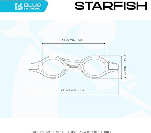 Cressi Starfish Swim Goggles, Triple Pack Assorted Colors in Saudi Arabia