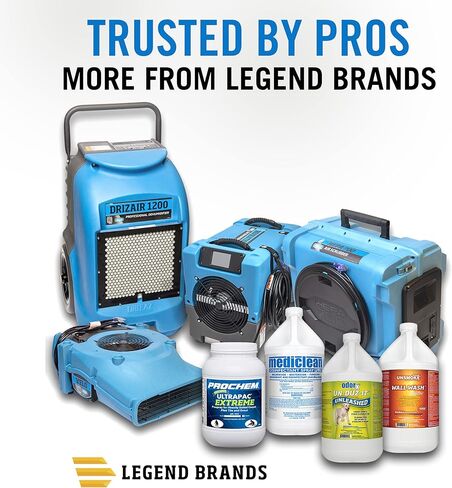 Dri-Eaz Dri-Pod Pro Omnidirectional Floor and Carpet Dryer, Ventilating Floor Dryer for Boats, RVs and Residential Use in Kuwait