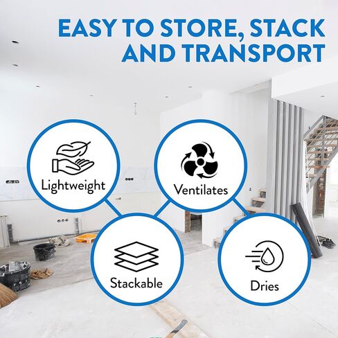 Dri-Eaz Dri-Pod Pro Omnidirectional Floor and Carpet Dryer, Ventilating Floor Dryer for Boats, RVs and Residential Use in Kuwait