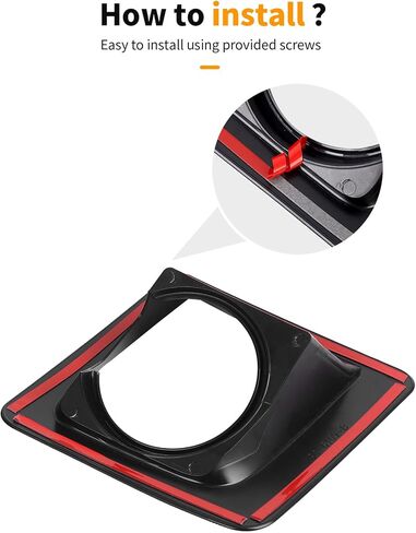 Hoolcar Chrome Front Fog Light Trim Cover Fit for GMC Sierra 2014 2015 Exterior Accessories Front Fog Lamp Decor Bezels Frame Spot Lights Bezel in Saudi Arabia