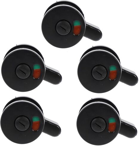 5 قطعة مؤشر خصوصية المرحاض العام قفل الباب مؤشر مفتوح ومغلق للمطارات ومراكز التسوق والمكاتب سهلة التركيب والبناء القوي in Kuwait