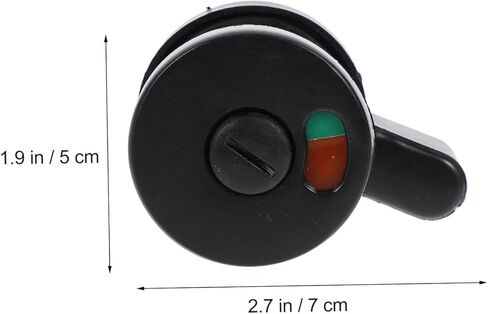 5 قطعة مؤشر خصوصية المرحاض العام قفل الباب مؤشر مفتوح ومغلق للمطارات ومراكز التسوق والمكاتب سهلة التركيب والبناء القوي in Kuwait