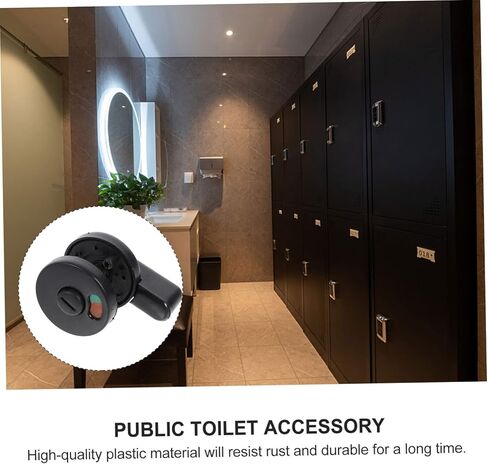 5 قطعة مؤشر خصوصية المرحاض العام قفل الباب مؤشر مفتوح ومغلق للمطارات ومراكز التسوق والمكاتب سهلة التركيب والبناء القوي in Kuwait