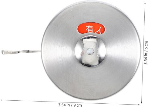 NUOBESTY Bathroom Occupied Sign Commercial Door Lock Privacy Lock Stainless Steel Indicator Boys and Girls Safe Door Latch in Saudi Arabia