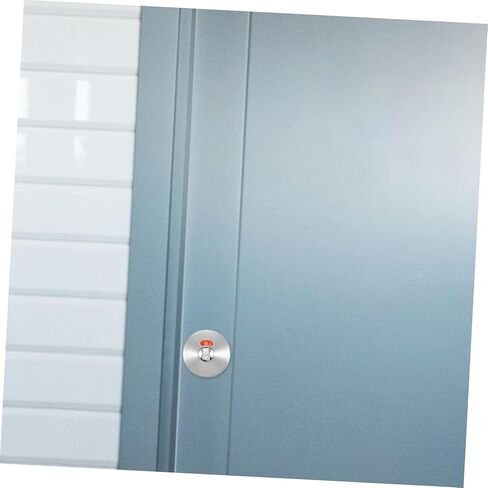 NUOBESTY Bathroom Occupied Sign Commercial Door Lock Privacy Lock Stainless Steel Indicator Boys and Girls Safe Door Latch in Saudi Arabia