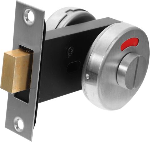 Holibanna مؤشر قفل الحمام، مؤشر الخصوصية، مزلاج الباب بدون مفتاح للحمامات العامة، تصميم مقاوم للتآكل لمكاتب الفنادق ومراكز التسوق in Kuwait