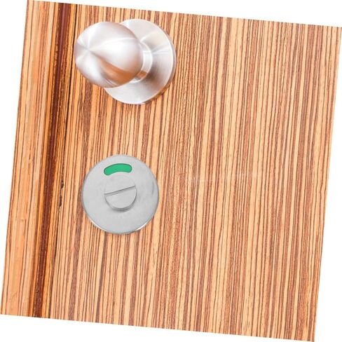 Holibanna مؤشر قفل الحمام، مؤشر الخصوصية، مزلاج الباب بدون مفتاح للحمامات العامة، تصميم مقاوم للتآكل لمكاتب الفنادق ومراكز التسوق in Kuwait