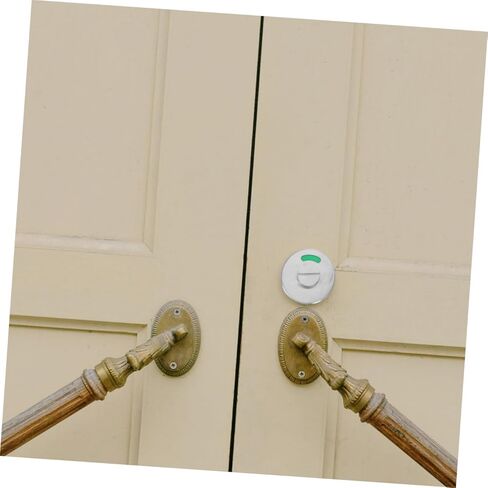 Holibanna مؤشر قفل الحمام، مؤشر الخصوصية، مزلاج الباب بدون مفتاح للحمامات العامة، تصميم مقاوم للتآكل لمكاتب الفنادق ومراكز التسوق in Kuwait