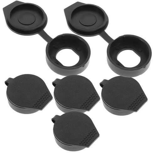 Waterproof Cover Set 6pcs Plastic Rainproof Key Panel Covers for Outdoor Lock Cabinets Dustproof Protection Caps for Door Locks Fits 18x16 mm in Saudi Arabia