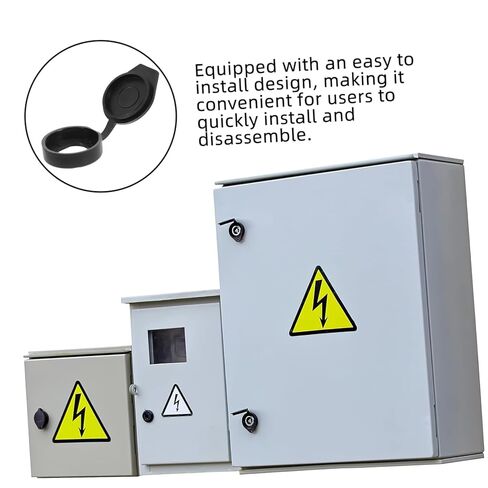 Waterproof Cover Set 6pcs Plastic Rainproof Key Panel Covers for Outdoor Lock Cabinets Dustproof Protection Caps for Door Locks Fits 18x16 mm in Saudi Arabia