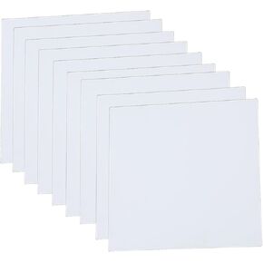 10 قطع من ألواح سيراميك الألومينا المربعة، ألواح عزل صناعية مناسبة للأجزاء الدقيقة والهندسة اليدوية، 40 × 40 × 3 مم (30 × 45 × 1 مم) in Kuwait