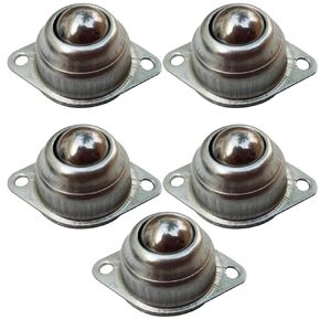 Ciieeo 5pcs Steel Ball Universal Casters Robot Steering Ball Casters for Furniture Moving and Industrial Material Handling in Kuwait