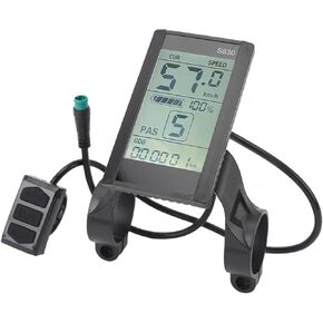 شاشة LCD كهربائية، موصل 5Pin، لوحة LCD S830 ABS 24 فولت 36 فولت 48 فولت، للسكوتر الكهربائي الكهربائي in Kuwait