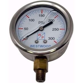 S100-285 مقياس التخلخل M 1/8 "NPT قاعدة سفلية 2.5" وجه لمضخات موقد الزيت in Kuwait