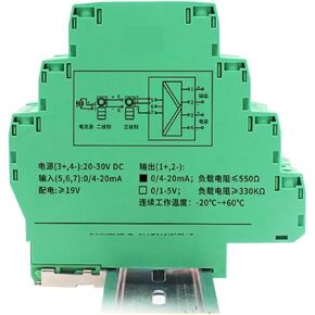 DC Signal Isolator, 4-20mA Input 4-20mA Output Signal, 1 in 1 Out DC24V in Kuwait