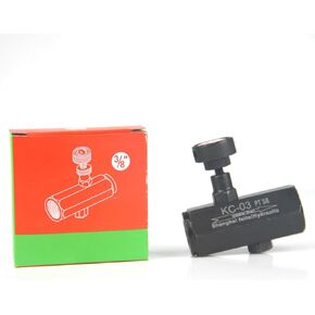 3000 رطل لكل بوصة مربعة نوع الأنبوب الهيدروليكي صمام التحكم في التدفق الخانق في اتجاه واحد KC-03 3/8 in Kuwait