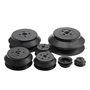 كوب شفط الفراغ السيليكوني ذو الطبقة المزدوجة من سلسلة ZPT-HB (HB40 إلى HB125) للأذرع الروبوتية الصناعية (ZP125HBS) in Kuwait