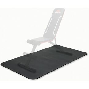 سجادة تمرين، سجادة رياضية منزلية غير قابلة للانزلاق لتمارين رفع الأثقال واليوجا والبيلاتس، 120 × 60 سم × 6 مم in Kuwait