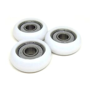 8x30x11mm BSR60830-11 30mm Coated Pulley1 Rower Seat Wheel 2Pcs in Kuwait