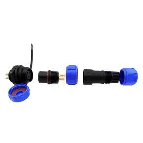 SP1310 SP1312 موصل SP13 2pin 3pin 4pin 5pin 6pin 7pin 9pin IP68 موصلات المقبس 1 قطعة (3PIN-PG9) in Kuwait