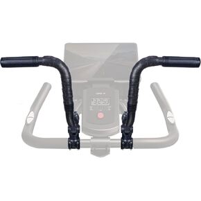 Handlebar Extenders for Peloton Bike, Universal Exercise Bike Handlebar Extension for Indoor Cycling, Treadmill, Wheelchair, Stroller - Relieve Back Pain (Sheep-Horn (with Black Tapes & Grips)) in Kuwait