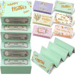 6 قطع حامل نقود مفاجأة عيد الميلاد مع مغلفات مقاس 6.88 × 2.95 بوصة نقود عيد الميلاد النقدية هدية عيد ميلاد هدية عيد ميلاد حامل الشيكات لحفلات عيد الميلاد في المزرعة 6 تصميمات احتفالية مع 6 فتحات in Kuwait