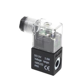 Universal Solenoid Valve Coil, 12V 24V DC 110V 220V AC, Replacement for 4V210 3V110 4V220 4V230 Series(100 Series,DC12V) in Kuwait