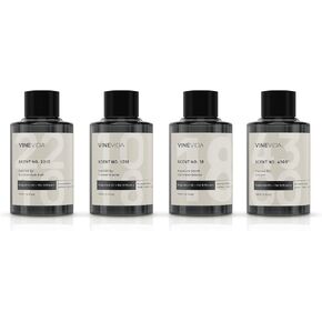 مجموعة VINEVIDA الشتوية (عبوة من 4 قطع) - مجموعة زيت عطري ناشر - زيت ناشر الهواء البارد | إعادة تعبئة زيت الناشر بدون ماء in Kuwait