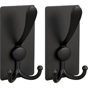 2 عبوة من الخطافات اللاصقة، خطافات منشفة لاصقة من الفولاذ المقاوم للصدأ بوزن 8 رطل in Kuwait