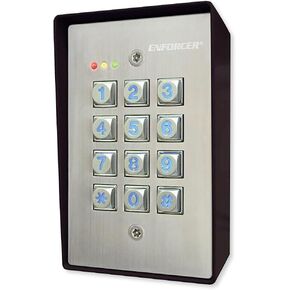 Seco-Larm SK-1123-SQ Weather-Resistant Illuminated Stand-Alone Keypad (1) in Kuwait