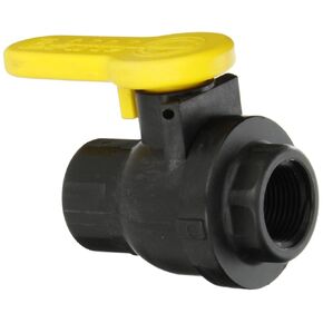 صمام كروي من مادة البولي بروبيلين WV075FP من Banjo، قطعة واحدة، منفذ كامل، أنثى 3/4 بوصة NPT in Kuwait