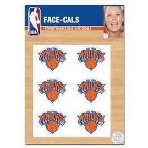 NBA New York Knicks Face Tattoos, Team Colors, One Size in Kuwait