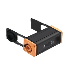 10 قطعة 3 دبابيس LED مقرنة التيار المتردد موسع المرحلة الإضاءة مقبس الطاقة تحويل سلك الطاقة تمديد موصل الطيران (Metal-90mm-01) in Kuwait