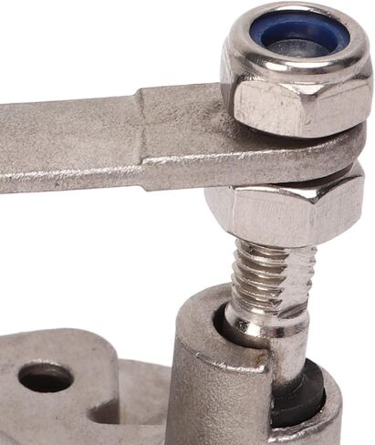 Boat Cam Latch, 316 Stainless Steel Marine Hatch Pull, Large Ring with Non Lock Handle, Ideal for Boats and Yachts, Simple Installation, Smooth and Durable, Suitable for Yachts in Saudi Arabia