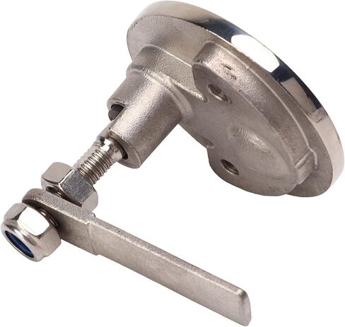 Boat Cam Latch, 316 Stainless Steel Marine Hatch Pull, Large Ring with Non Lock Handle, Ideal for Boats and Yachts, Simple Installation, Smooth and Durable, Suitable for Yachts in Saudi Arabia