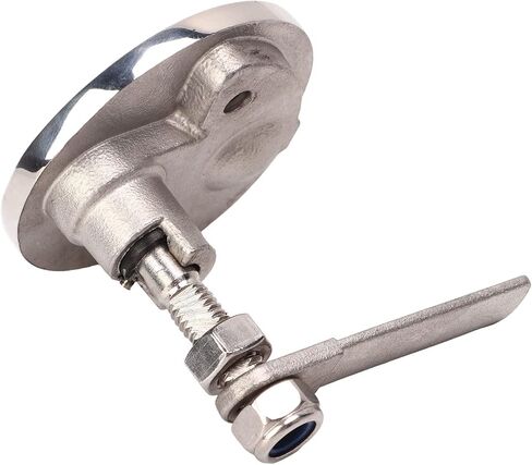 Boat Cam Latch, 316 Stainless Steel Marine Hatch Pull, Large Ring with Non Lock Handle, Ideal for Boats and Yachts, Simple Installation, Smooth and Durable, Suitable for Yachts in Saudi Arabia