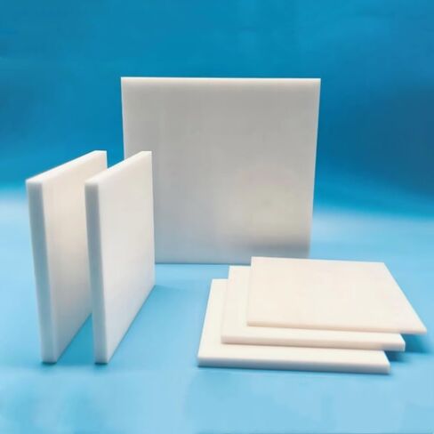 لوح مربع من سيراميك الزركونيا - لوح عزل مقاوم لدرجات الحرارة العالية، قطعة واحدة (100 × 100 × 0.9 ملم) in Kuwait
