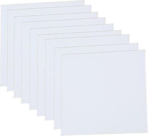 10 قطع من ألواح سيراميك الألومينا المربعة العازلة سمك 1 مم مناسبة للأجزاء الدقيقة والتطبيقات الصناعية، 15 × 15 × 1 مم (15 × 20 × 1 مم) in Kuwait