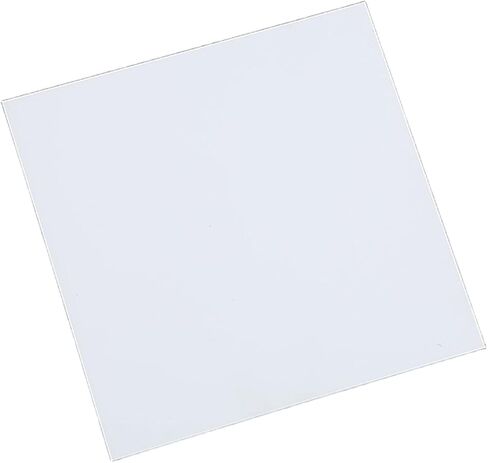 لوح سيراميك ألومينا 96% 125 × 125 × 1.5 مم - 125 × 125 × 3 مم، لوح عازل للوحة التبريد مربع مناسب للأجزاء الدقيقة، 125 × 125 × 3 مم (125 × 125 × 3 مم) in Kuwait