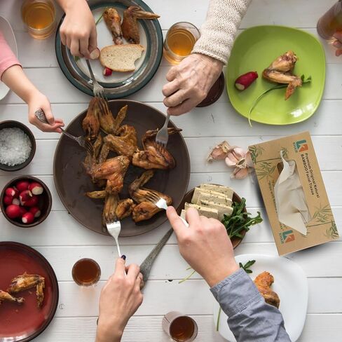 KHAIR Premium Original Natural Bamboo Facial Tissue – Soft, Strong & Eco-Friendly, 2 Pack, 3 ply Tissues, 200 Tissues, 600 Sheets For All type Skin in Kuwait