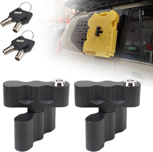 RX-LOX-PM Pack Mount Lock 2 Pack with Keys - Upgraded, Sturdy & Durable, Compatible with Rotopax Gasoline Pack, Water Pack, Fuelpax Standard Pack, Rotopax Mount in Saudi Arabia