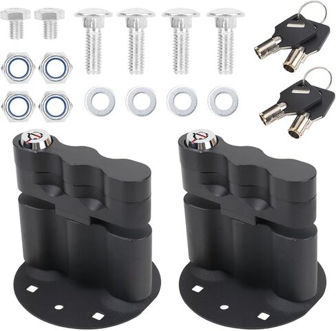 RX-LOX-PM Pack Mount Lock 2 Pack with Keys - Upgraded, Sturdy & Durable, Compatible with Rotopax Gasoline Pack, Water Pack, Fuelpax Standard Pack, Rotopax Mount in Saudi Arabia