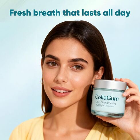 مسحوق الكولاجين للأسنان، مسحوق الكولاجين لتقوية ابتسامة الكولاجين للثة، مسحوق العناية بمعجون الأسنان هيدروكسيباتيت لحماية اللثة للأسنان in Kuwait