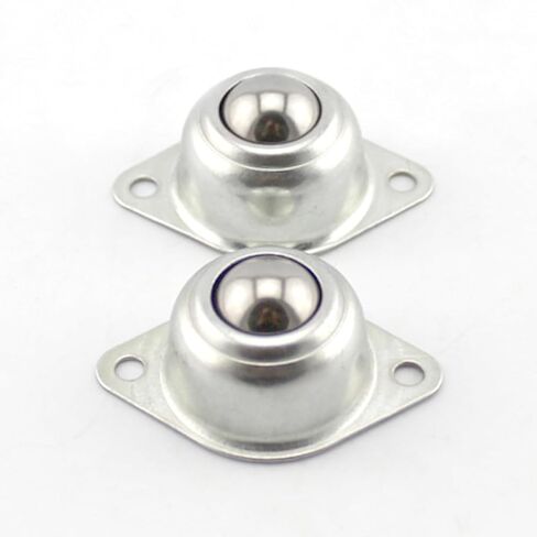 Ciieeo 5 قطع من العجلات الفولاذية العالمية عجلات روبوت توجيه الكرة لنقل الأثاث ومعالجة المواد الصناعية in Kuwait