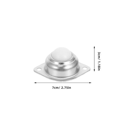 8 قطع من كالارون عجلات دوارة من النايلون مقاس 2.54 سم محامل كروية تدور 360 درجة وحدة نقل الكرة لخطوط التجميع وتطبيقات لف الأثاث in Kuwait