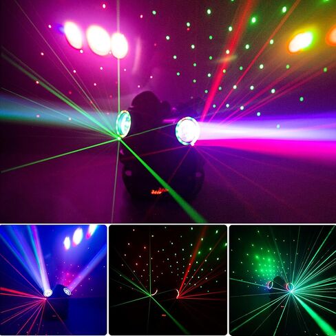 4-شعاع ضوء الرأس المتحرك، ضوء مسرح DJ متعدد العدسات. ضوء مسرح متحرك 150 واط مع DMX وجهاز التحكم عن بعد. مثالي لحفلات الزفاف وحفلات الدي جي والحفلات الموسيقية والمسارح. in Saudi Arabia