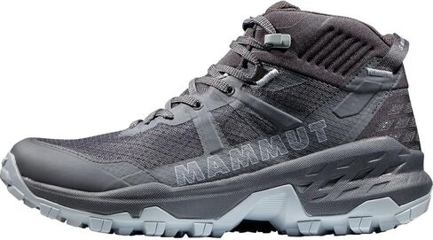 حذاء Mammut Sertig 2 Mid Gore-Tex للسيدات للمشي لمسافات طويلة، Sertig II Mid GTX للنساء، أسود، 24.0 سم in Saudi Arabia